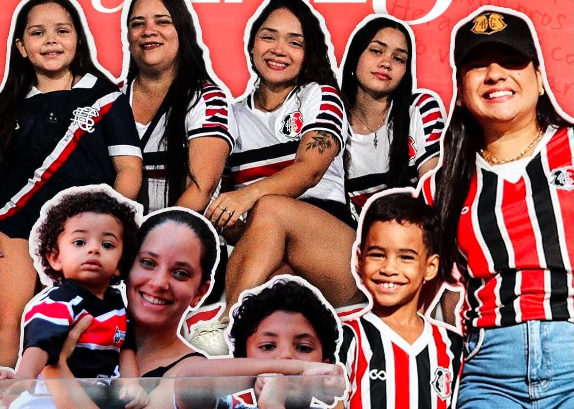 Amor Coral De Mãe: Santa Cruz Prepara Ação Especial com 11 Mães em Campo e Vantagens para Sócios
