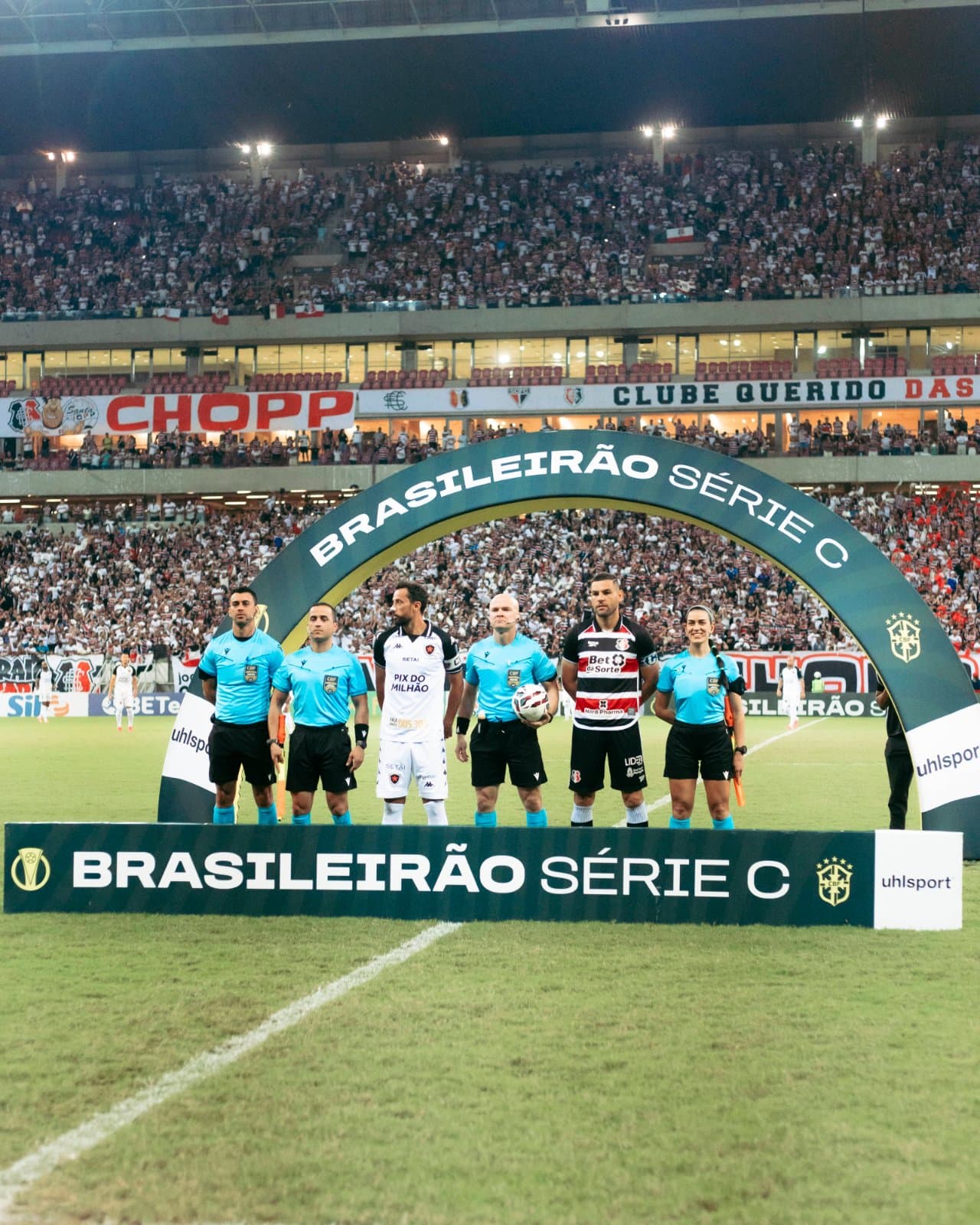 Santa Cruz vence o Botafogo-PB e larga com três pontos no quadrangular.