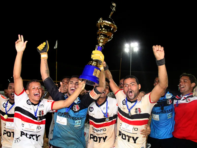Santa Cruz: Campeão Beach Soccer em São Luís/MA.
