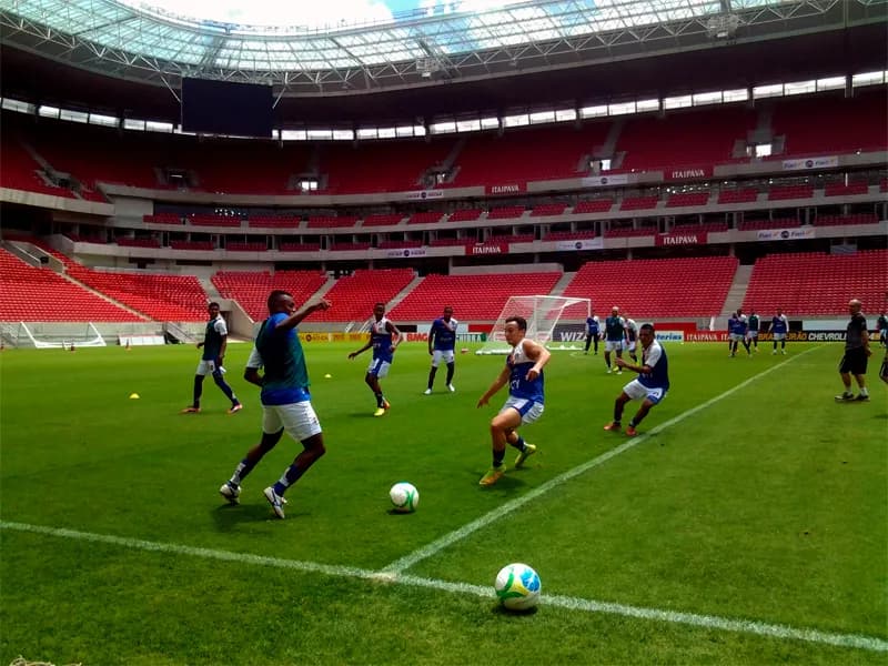 Fim de preparação aconteceu na Arena PE, nesta sexta-feira.