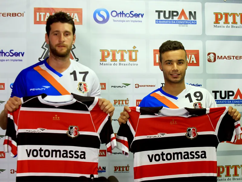 Danny Morais e Thiaguinho chegam "focados" em um 2015 vitorioso.