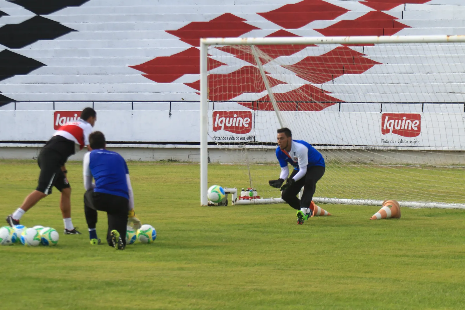 Treinamento físico na reapresentação do elenco