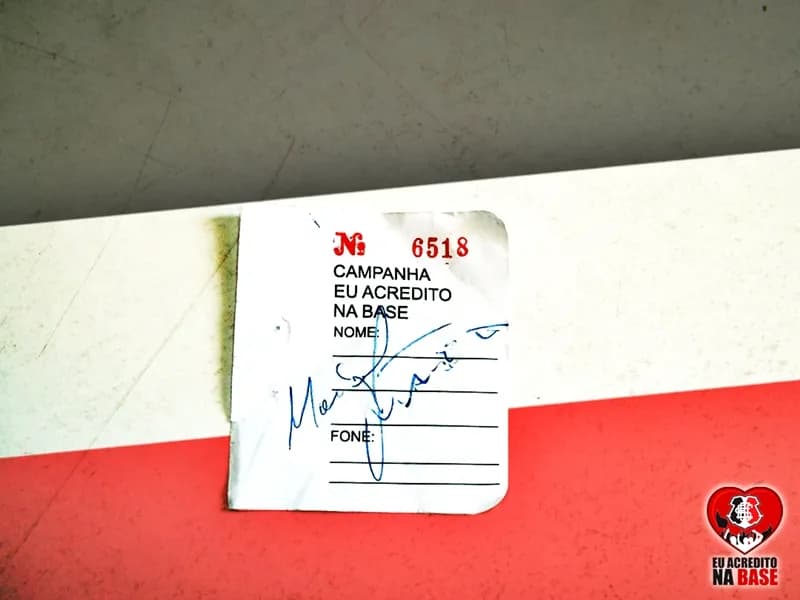 'Eu Acredito na Base' aguarda ganhador da camisa de Nininho.