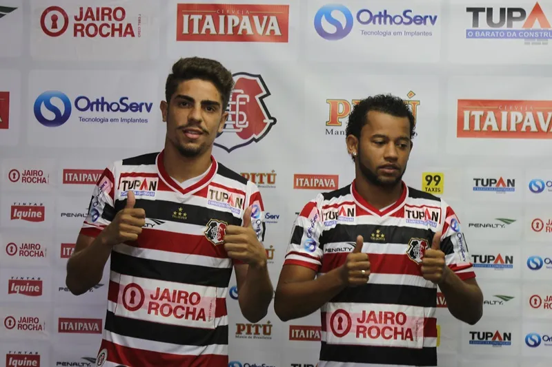 Luisinho e Lelê, velocidade a serviço do Santa Cruz