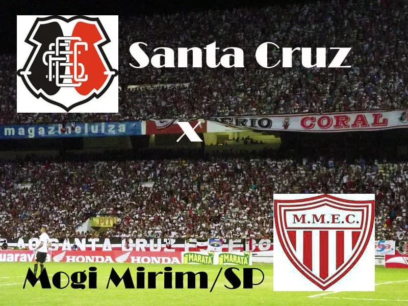 Venda promocional de ingressos para Santa Cruz x Mogi Mirim/SP começa nesta quarta-feira (16).