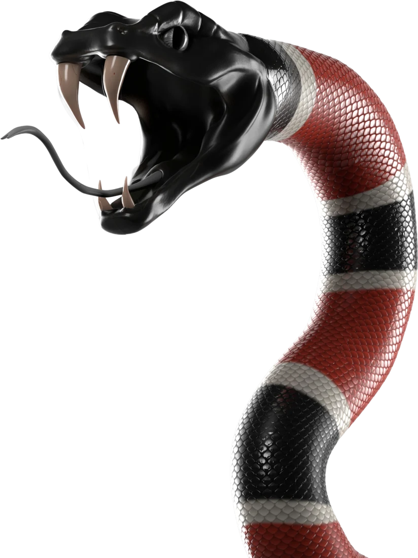 Cobra Coral, o mascote do Santa Cruz Futebol Clube